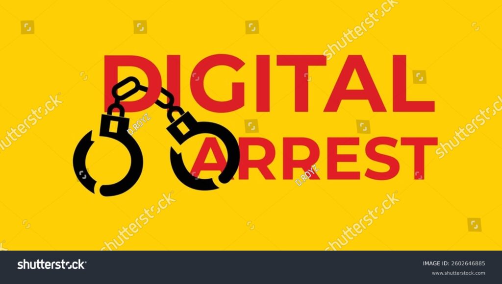 stock-vector-a-vector-design-digital-arrest-2602646885 digital arrest image